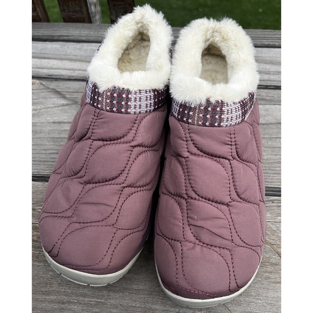 Merrell Encore Ice 4 Puff Women's 7.5 Faux Fur Lined Clogs Slip On Shoes J004866 - Picture 4 of 12